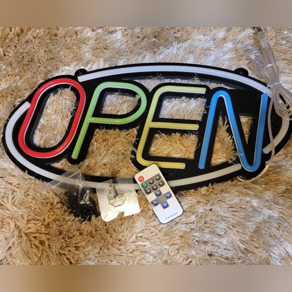 New Led Neon OPEN Sign For Business - Picture 3 of 4